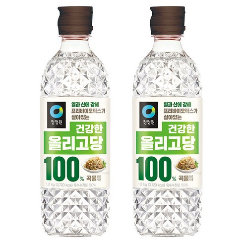 청정원 올리고당, 1.2kg, 2개