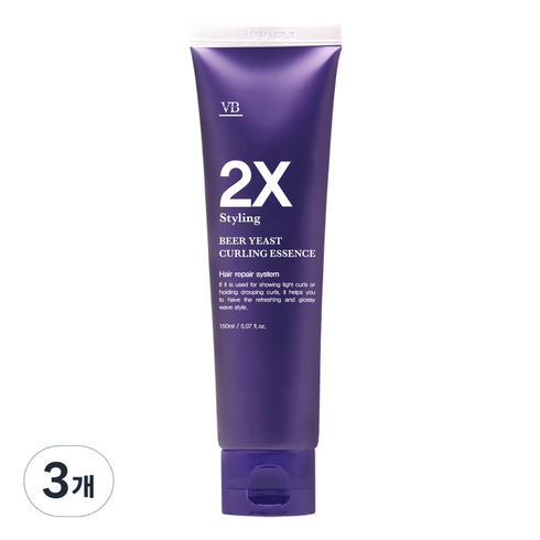 2023년 가성비 최고 컬링에센스 - 비바스 맥주효모 2X 컬링 에센스, 3개, 150ml