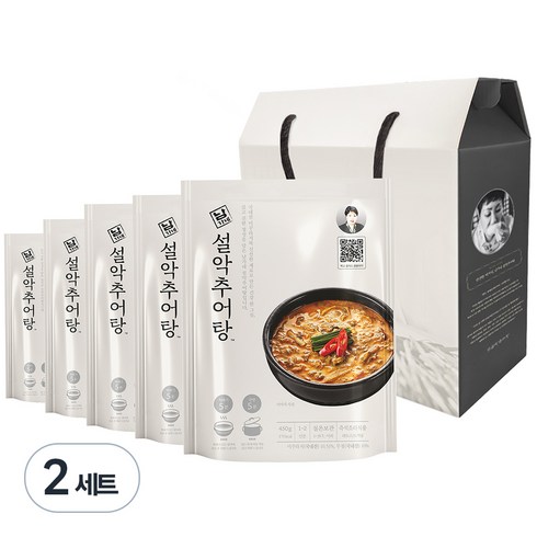 남가네설악추어탕 450g x 5p 선물세트, 2250g, 2박스