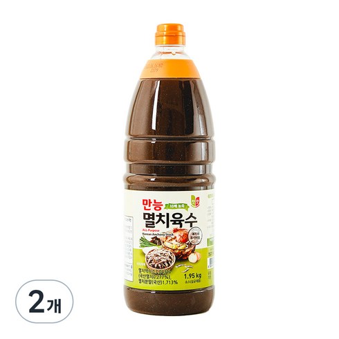 첫맛 만능 멸치육수, 1.95kg, 2개