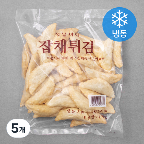 만복식품 잡채튀김 (냉동), 1200g, 5개
