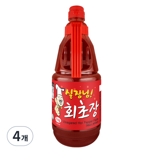 실장님회초장 - 움트리 실장님 회초장, 2kg, 4개