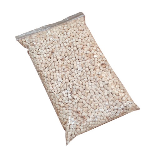 편백나무칩 - 프리미엄 편백 놀이용 큐브칩 12~13mm 5kg, 혼합색상, 1개