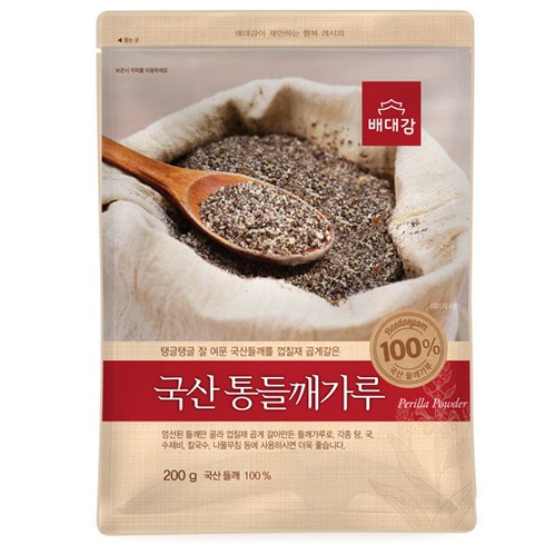 배대감 국산 통 들깨가루, 200g, 1개