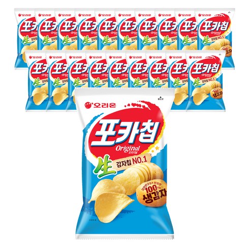 오리온 포카칩 오리지널, 137g, 20개