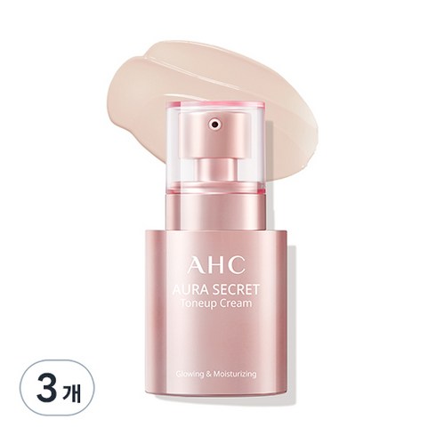 AHC 아우라 시크릿 톤 업 크림 SPF30 PA++ 30g, 3개