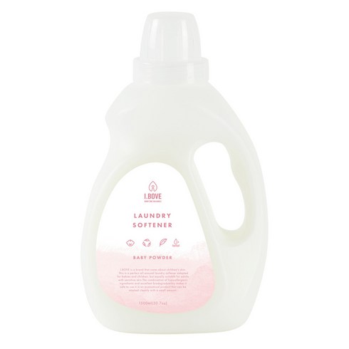 아이보브 유아용 고농축 섬유유연제 베이비파우더향 본품, 1500ml, 1개