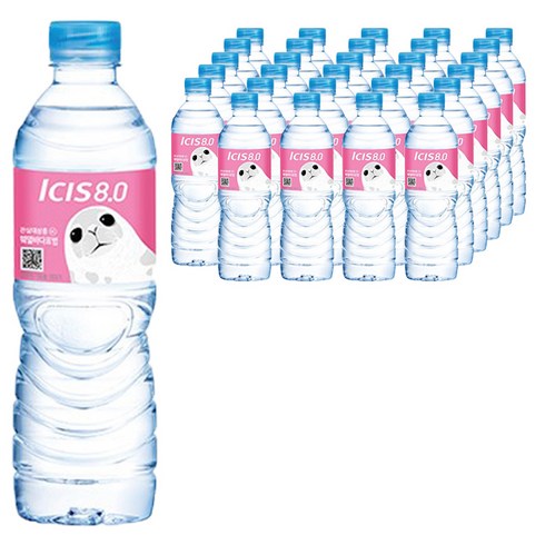 아이시스 8.0 생수, 500ml, 60개