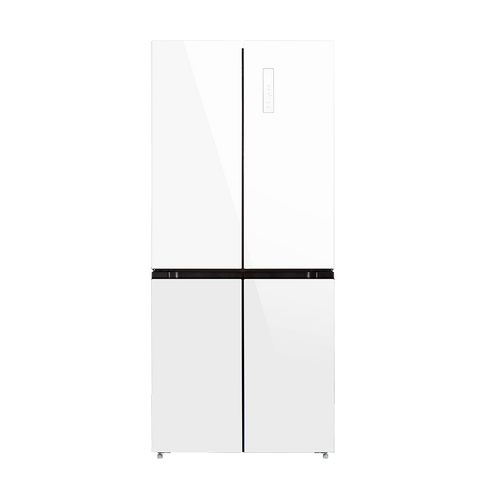 캐리어 모드비 냉동고 화이트CCDF199BEM1 - 캐리어 모드비 피트인 파스텔 4도어 냉장고 412L 방문설치, 글라스 화이트, MRNF412WPM1