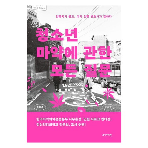 청소년마약에관한모든질문 - 청소년 마약에 관한 모든 질문:양육자가 묻고 마약 전문 변호사가 답하다, 주니어태학, 김희준 공주영