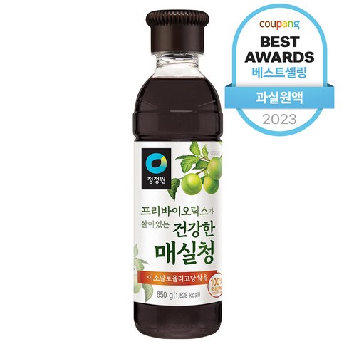 청정원 매실청 650g, 1개