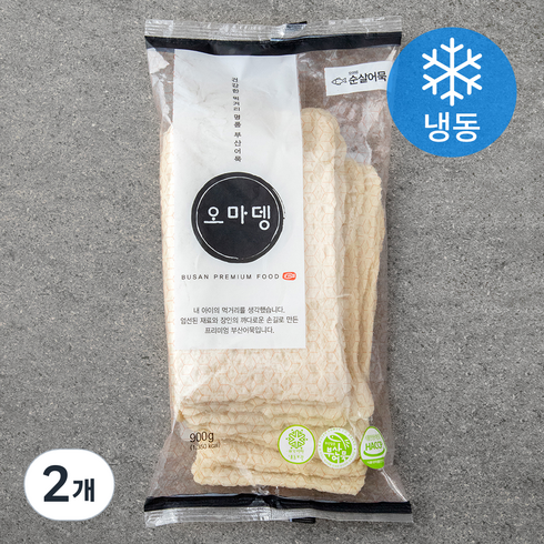 오마뎅 순살어묵 (냉동), 900g, 2개