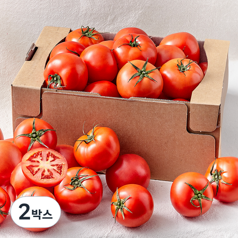 완숙 토마토, 5kg, 2박스