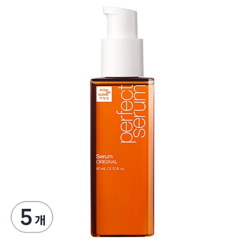 미장센에센스 - 미쟝센 퍼펙트 오리지널 헤어 세럼, 80ml, 5개