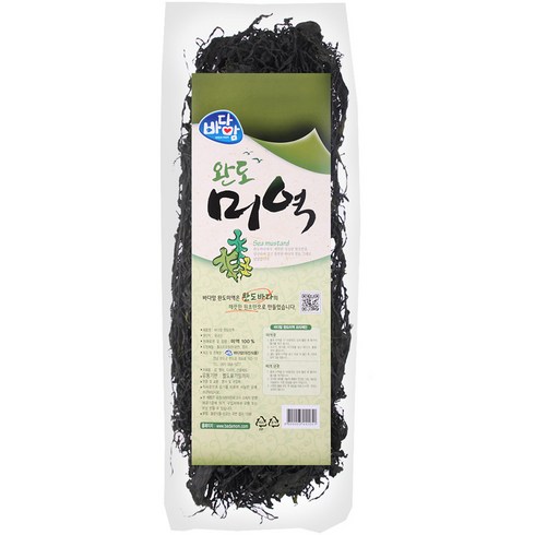 산모미역 - 바다맘 완도미역, 500g, 1개