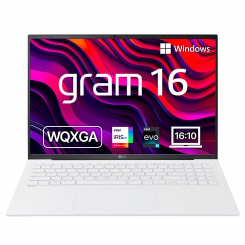 노트북그램 - LG전자 2023 그램16 코어i5 인텔 13세대, 스노우 화이트, 512GB, 16GB, WIN11 Home, 16Z90R-GA5SK