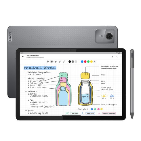 탭태블릿pc - 레노버 Tab M11 태블릿PC, 루나그레이, 128GB, Wi-Fi