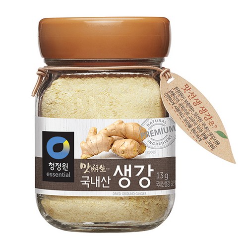 생강가루 - 맛선생 국내산 생강 가루, 13g, 1개