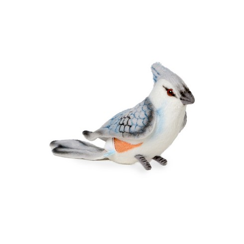 한사토이 동물인형 5522 댕기박새 Gray Bird, 9cm, 회색