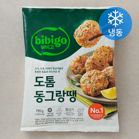 비비고동그랑땡 - 비비고 도톰 동그랑땡 (냉동), 795g, 1개