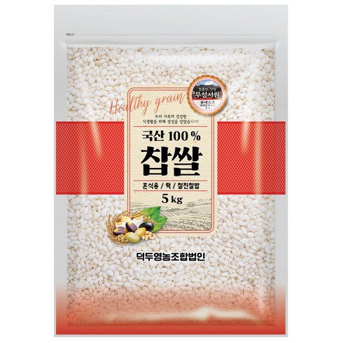 2023년 가을미인 찹쌀, 5kg, 1개