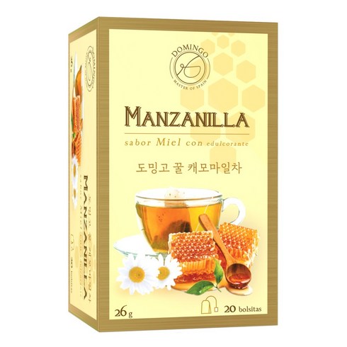 도밍고 꿀캐모마일차, 1.3g, 20개입, 1개