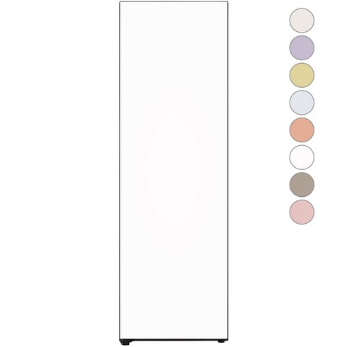 [색상선택형] LG전자 컨버터블 패키지 오브제컬렉션 냉장전용고 오토도어 X322AA3S 글라스 우열림 방문설치, 크림화이트, X322GW3SK