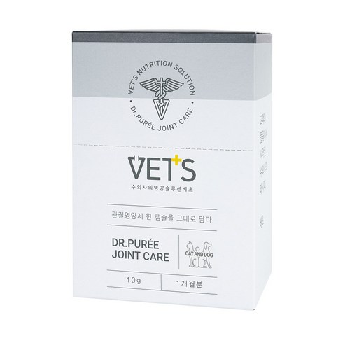 베츠 닥터퓌레 조인트케어 반려동물 영양제, 닭고기, 30개입