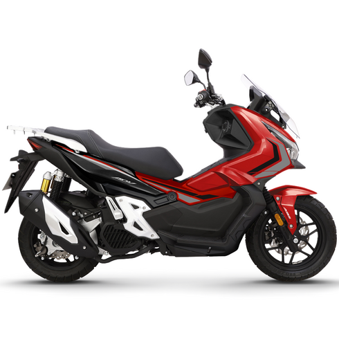 2023년 가성비 최고 한솜adv125 - 한솜모터스 어드벤처 스쿠터 ADV125 V-TUNE (2024년식) 방문설치, 포뮬러 레드