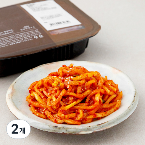 무생채 - 집반찬연구소 무생채, 350g, 2개