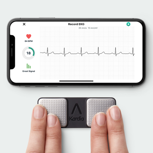 얼라이브코어 KardiaMobile System 홀터심전계, 1개, 1개입