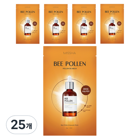 미샤 비폴렌 앰플 마스크 30g, 1개입, 25개