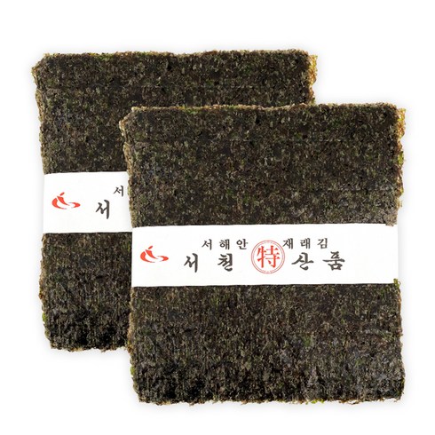 곱창김 - 광천김 곱창김 100매, 250g, 2개