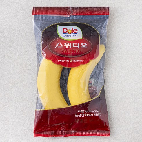 2023년 가성비 최고 고씨네 프리미엄 골드 바나나 - 돌 스위티오 바나나 2입봉, 240g, 1팩