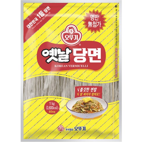 오뚜기옛날당면 - 오뚜기 옛날 당면, 1kg, 1개