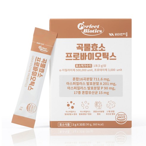 비타민마을 곡물효소 프로바이오틱스 30p, 90g, 1개