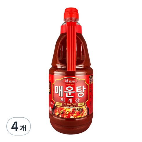 [움트리] 매운탕 찌개장, 1.95kg, 4개