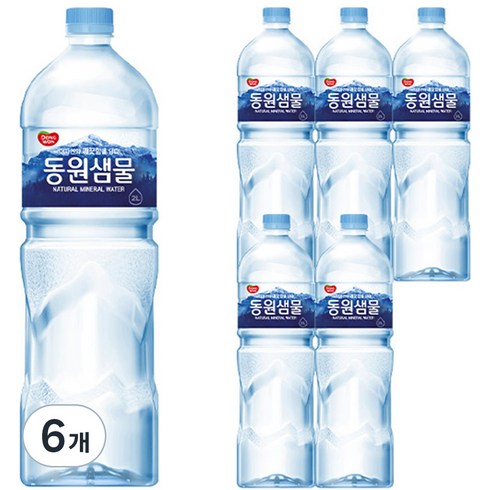 동원샘물 생수, 2L, 36개