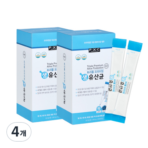 2023년 가성비 최고 덴마크 유산균 이야기 - 팜크로스 트리플 프리미엄 17종 생유산균 200p, 400g, 4개