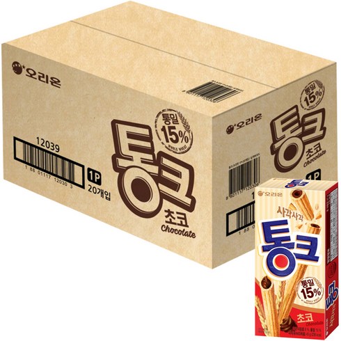 오리온 통크, 45g, 20개