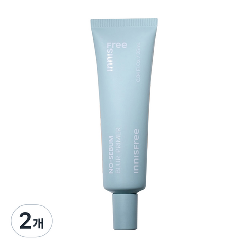 2023년 가성비 최고 모공프라이머 - 이니스프리 New 노세범 블러 모공 커버 프라이머 25ml, 2개