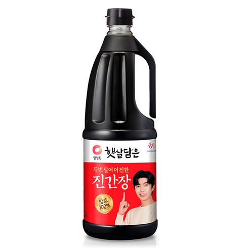 담은 - 청정원 두번달여 더 진한 진간장, 1.7L, 1개