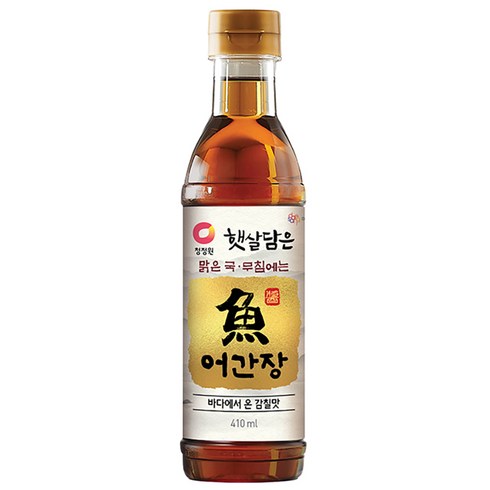 바다천지어간장 - 청정원 어간장, 1개, 410ml