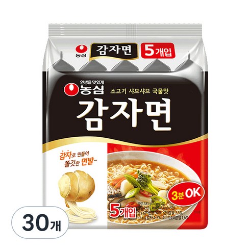 농심 감자면, 30개