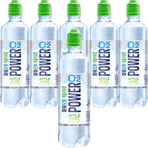 오투스플러스 - 파워오투 애플 키위맛 혼합음료 500ml x 6p, 6개