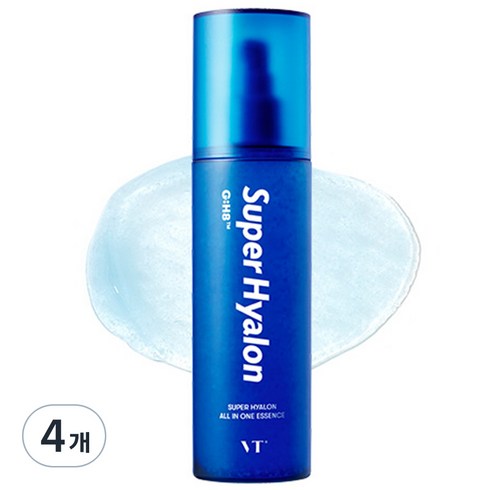 브이티코스메틱 슈퍼 히알론 올인원 에센스, 150ml, 4개