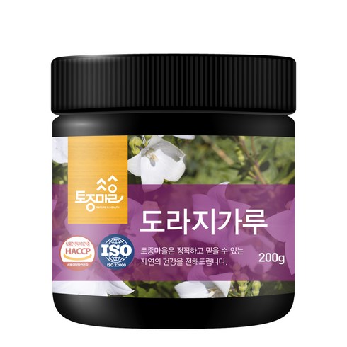 도라지가루 - 토종마을 도라지가루, 1개, 200g