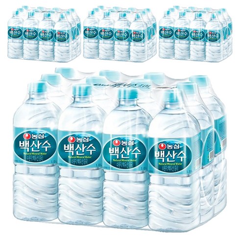 백산수 생수, 1L, 48개