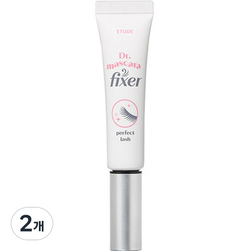 에뛰드하우스 닥터마스카라 픽서 포 퍼펙트 래쉬 6ml, 투명, 2개