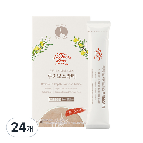 튼튼맘스 마더스댑스 루이보스라떼, 16g, 6개입, 4개